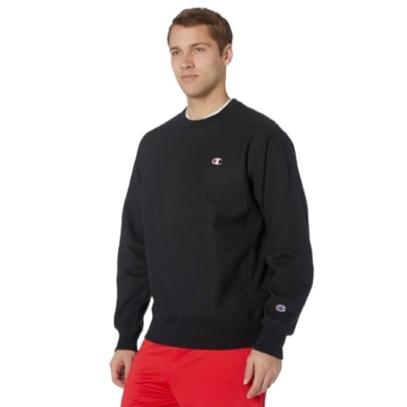 Champion Men’s Black Long Sleeve Pullover Sweatshirt XL NWT - Picture 5 of 9